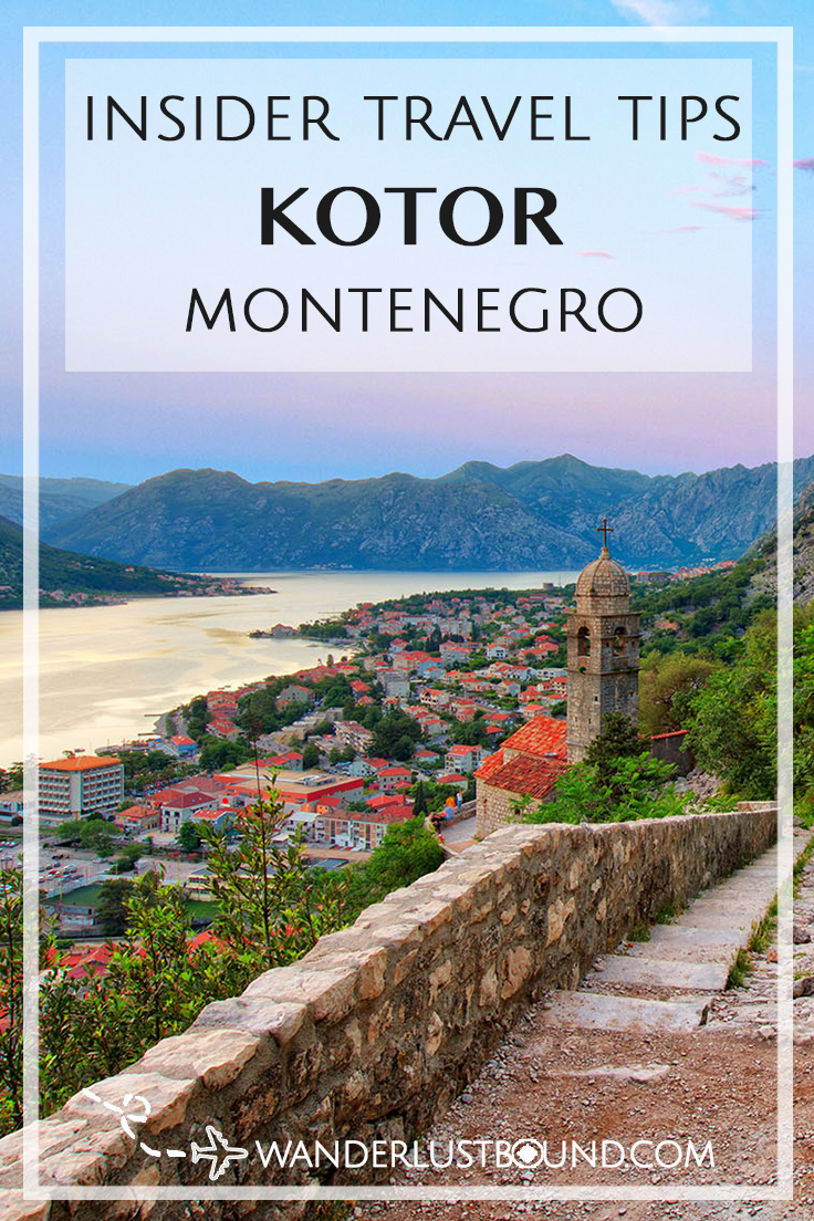 Travel tips and hackf for European travel in Kotor, Montenegro.