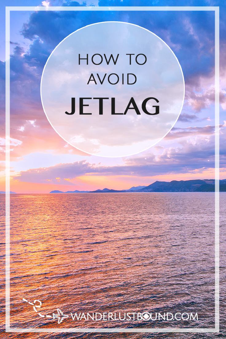 How to avoid jet lag on airplane travel during long haul flights.