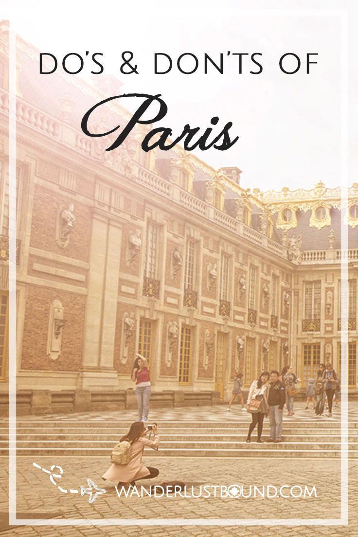 What you do on your next European vacation to Paris, France.