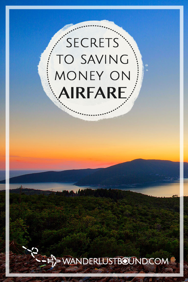 Flight tips and tricks to saving money when purchasing airfare.