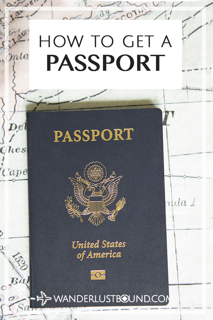 Travel advise on how to get a passport for international trips.