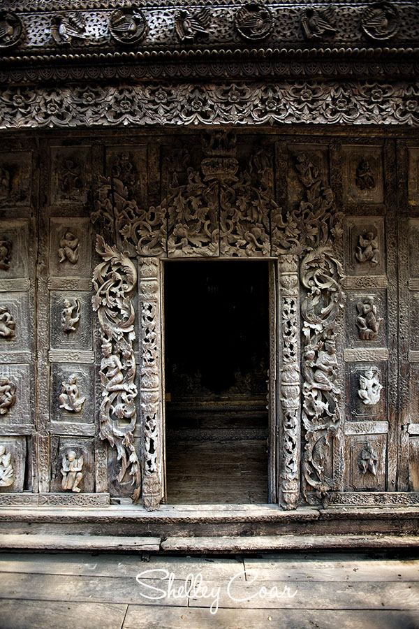 Mandalay, Myanmar by Shelley Coar https://wanderlustbound.com/doors-of-the-world/