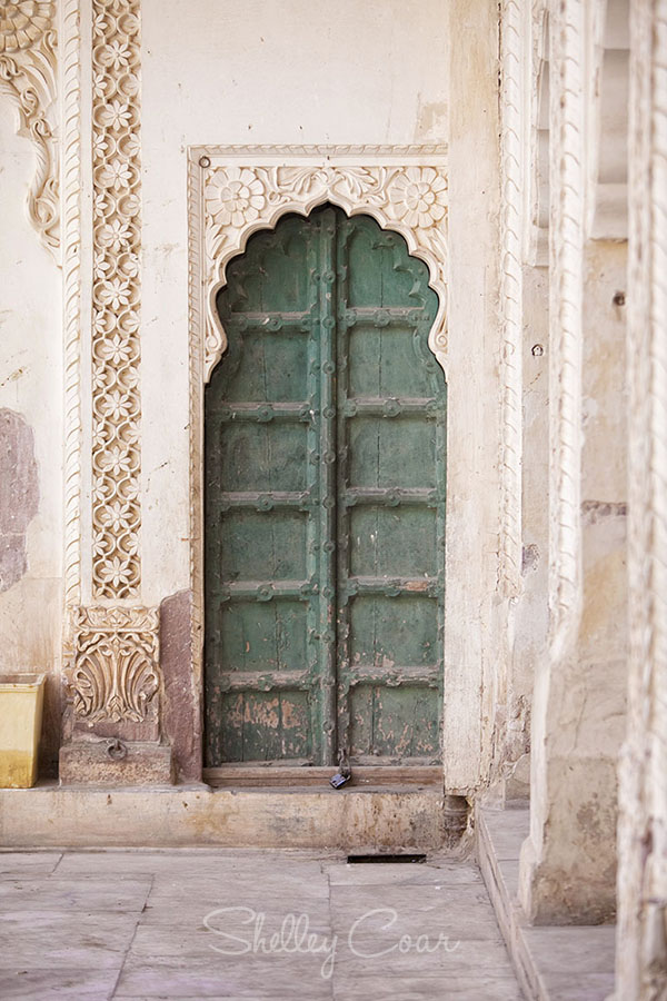 Rajashtan, India by Shelley Coar https://wanderlustbound.com/doors-of-the-world/