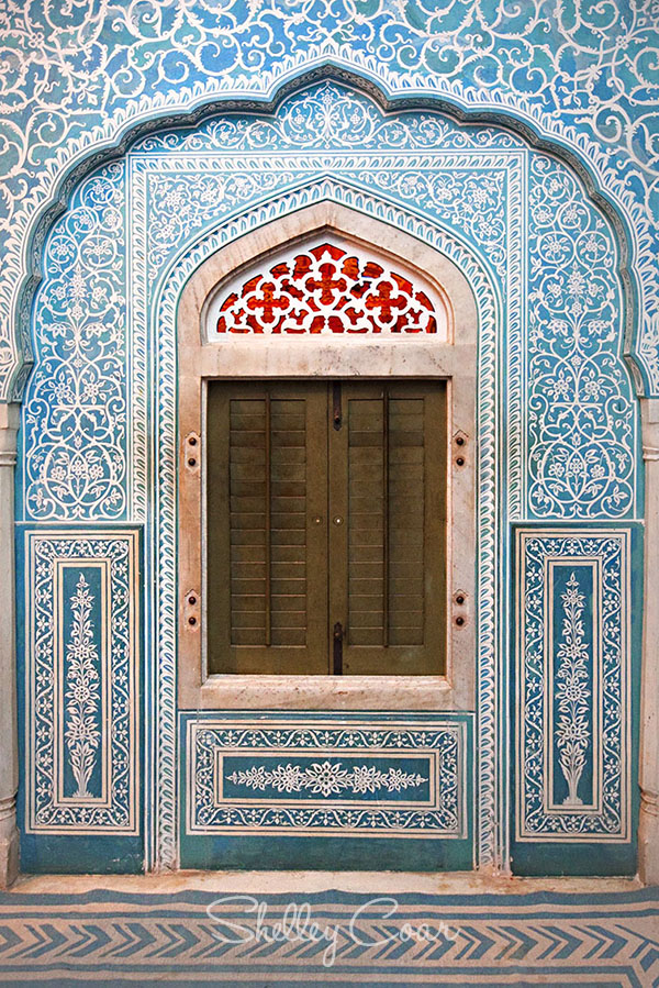 Samode Palace, India by Shelley Coar https://wanderlustbound.com/doors-of-the-world/