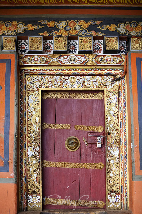 Thimphu, Bhutan by Shelley Coar https://wanderlustbound.com/doors-of-the-world/