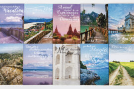 Wanderlust Edition Greeting Cards for adventurers and travelers at www.shelleycoar.com/cards